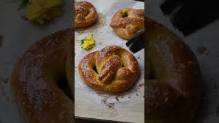 Bavarian Soft Pretzels 🥨 🇩🇪 shorts [upl. by Enerak]