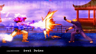 Akuma vs Mr Karate 2nd  MUGEN 1vs1 [upl. by Sagerman205]