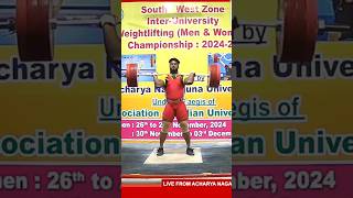 Clean and jerk 175kg shorts shortsvideo cleanandjerk [upl. by Enisamoht]