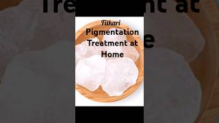 Fitkari for skin whitening pigmentation treatment with alum short video  viral short [upl. by Nnaytsirk]