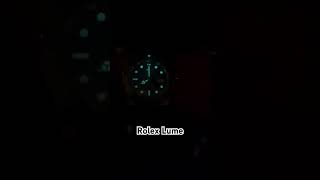 Rolex Submariner Lume on a dark plane flying across the US rolex luxury [upl. by Irelav433]