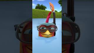 प्यारी बत्तख Aa Gai Mummy Battakh Yaha Par 🦆 Kids Kingdom Hindi Rhymes shorts [upl. by Suilenrac669]