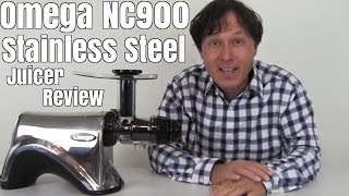 Omega NC900HDSS Stainless Steel Juicer Review [upl. by Ottillia381]