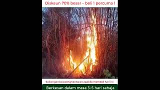 Ubat buang rumpai Sambau Power 500g [upl. by Seen]