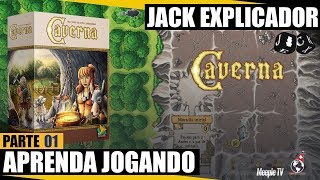 Caverna  Aprenda Jogando  Jack Explicador [upl. by Ambur]