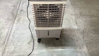 Uthfy Evaporative Air Cooler Swamp Cooler Review Keeps My Garage Work Area Cool [upl. by Thurstan735]