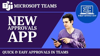 How to use NEW Approvals app in Microsoft Teams  Microsoft Teams Tutorial [upl. by Megen]