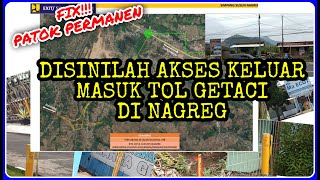 TOL GETACI TERBARU TERKINI 2022 EXIT TOL NAGREG PATOK PERMANEN TOL GEDEBAGE TASIKMALAYA CILACAP [upl. by Ahso567]