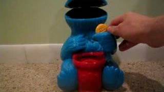 Cookie Monster Talking Cookie Jar [upl. by Farman]