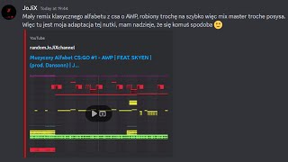 Muzyczny Alfabet CSGO 1  AWP  FEAT SKYEN  prod Dansonn  JoJiX Remix [upl. by Intruoc]