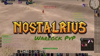 Nostalrius Warlock PvP Vanilla WoW 1121 Mid Level Warlock PvP [upl. by Abner]