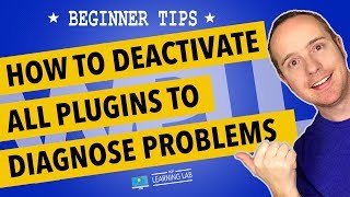 How To Deactivate All Plugins In WordPress At One Time [upl. by Stacia]