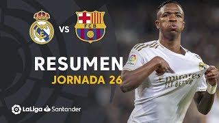 Resumen de Real Madrid vs FC Barcelona 20 [upl. by Leinnad]