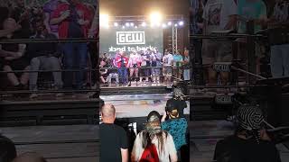 Effy Entrance GCW Hartford 92124 shorts indiewrestling [upl. by Chappell]