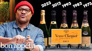 Sommelier Tastes the Same Champagne at Different Ages 19732023  World of Wine  Bon Appétit [upl. by Hurlbut]