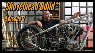 Harley Davidson Shovelhead Custom Build EP2 [upl. by Iru]