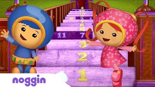 Help count the spooky stairs wTeam Umizoomi  Noggin [upl. by Heidie]