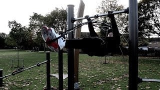 Assisted front lever tutorial step by step progressions calisthenics street workout [upl. by Niwre537]