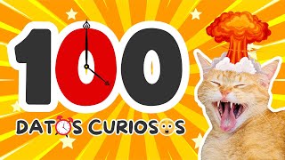 TOP 100 DATOS CURIOSOS y COSAS QUE NO SABIAS ⏰😲 [upl. by Eydnarb]