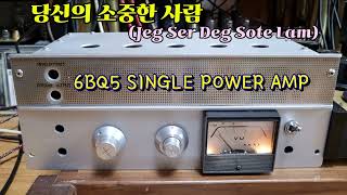 6BQ5 KNFB SINGLE POWER AMP [upl. by Dearborn]