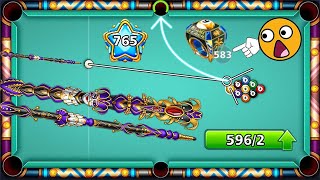 Level 765 Miami 583 Ring 🙀 Venice Carnival Cue Level Max 1 shot  Win 8 ball pool [upl. by Axel659]