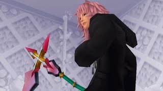 Marluxia Boss Fight First Form  Kingdom Hearts Chain of Memories [upl. by Alaunnoif]