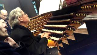 Grand organ at St Sulpice church in Paris [upl. by Ware]