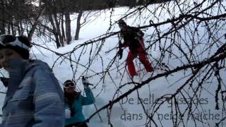 Découverte de la raquette à neige avec Montagne Mélèzin à Risoul [upl. by Aryn112]