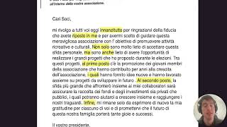 10  Produzione scritta C1C2  Discorso di ringraziamento [upl. by Einnob]