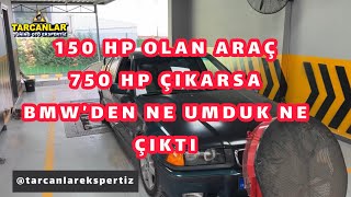 BMW’DEN Bİ CANAVAR ÇIKTI 150HP OLAN ARAÇ 750 HP ÇIKTI 😀 [upl. by Cordell]