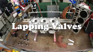 Lapping Cylinder Head Valves [upl. by Nevai]