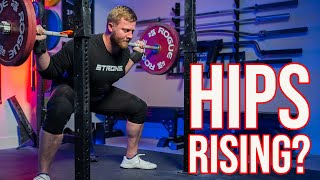 Why Your Hips Rise When Squatting [upl. by Hafital]