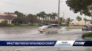 Severe storms prompt several tornado warnings across Palm Beach County and Treasure Coast [upl. by Afihtan]