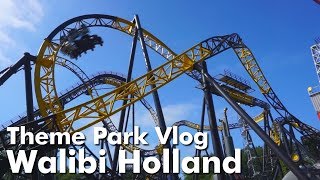 Theme Park Vlog  Walibi Holland ft Coaster BotCoaster StudiosKoaster Kids [upl. by Ahsikrats]