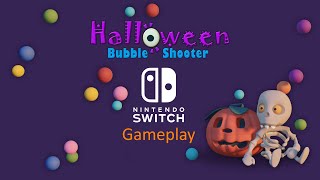 Halloween Bubble Shooter Nintendo Switch Gameplay [upl. by Wimsatt]