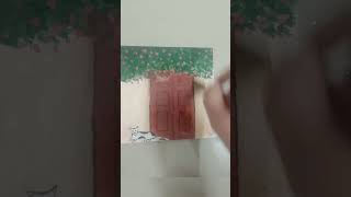 application of varnish coat for protection art painting drwoing youtubeshorts [upl. by Dietrich594]