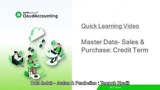 17 Master Data Credit Term [upl. by Hgiel]