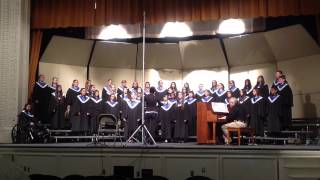 Hornedo Middle School Choir singing the Franck Panis Angelicus [upl. by Ballard486]