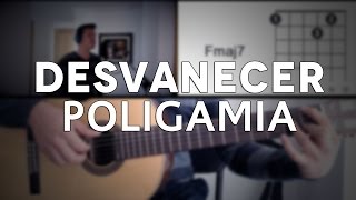 Desvanecer Poligamia Tutorial Cover  Acordes Mauro Martinez [upl. by Asit865]