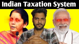 भारतीय कर व्यवस्था  Indian taxation system in indian economy  income tax and GST slab  ASK [upl. by Eliezer]