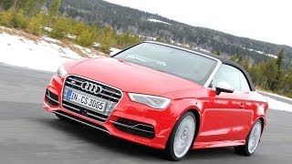 Neues Audi S3 Cabrio 2014 Erster Fahrbericht S3 Cabriolet Test [upl. by Gary793]