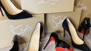 Christian Louboutin Shoe Haul amp Try On [upl. by Sulamith]