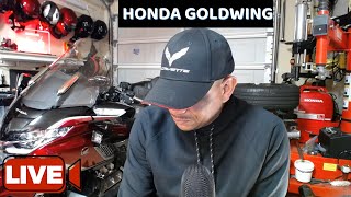 Unhappy About His Goldwing  Live in the Caliente Garage [upl. by Debbra]