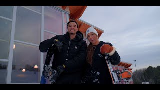 Snowboarding For The First Time… [upl. by Baoj261]