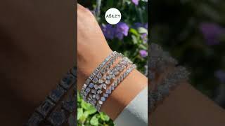 Which Moissanite Tennis Bracelet is More Beautifulmoissanite [upl. by Ha]