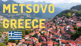 What to see in METSOVO Greece Drone 4k [upl. by Hulbard]