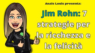 Jim Rohn italiano audiolibro  7 strategie per la ricchezza e la felicità [upl. by Trenna985]