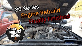 Finally Finishing a Head Gasket Replacement  80 Series Land Cruiser [upl. by Yasdnil721]