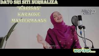 SITI NURHALIZA WARISAN KARAOKE M1 [upl. by Gwenore]