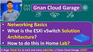 6 ESXi vSwitch Solution Architecture Explained  Networking Basics  Perfect for Home Lab Setup [upl. by Ativak]